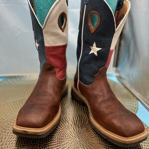 Twisted X men 8.5 steel toe Texas cowboy work boots